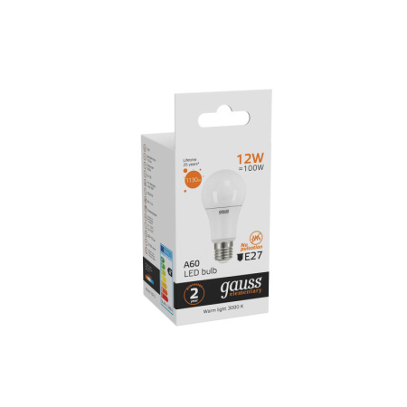 Светодиодные лампы — Светодиодная лампа Gauss 23212 купить в  Светодиодные лампы — Светодиодная лампа Gauss 23212 купить в