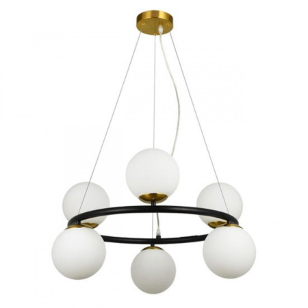 Люстры подвесные — Подвесная люстра ARTE Lamp A2224SP-6BK купить в  Люстры подвесные — Подвесная люстра ARTE Lamp A2224SP-6BK купить в