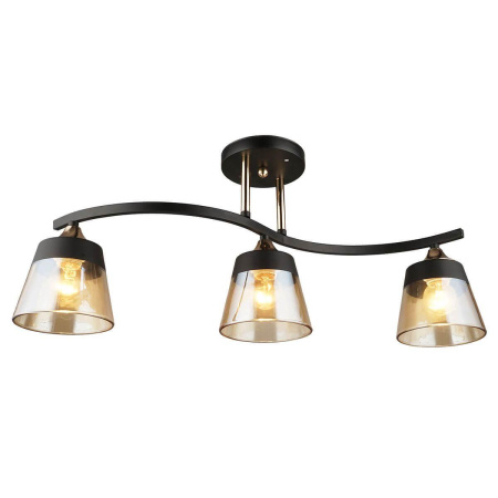 Потолочные люстры — Потолочная люстра IMEX MD.3772-3-S BK+FGD купить в 