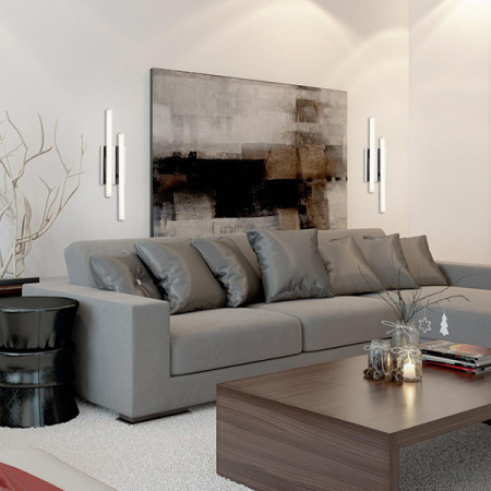 Настенные бра — Бра Eurosvet 90020/2 хром купить в 