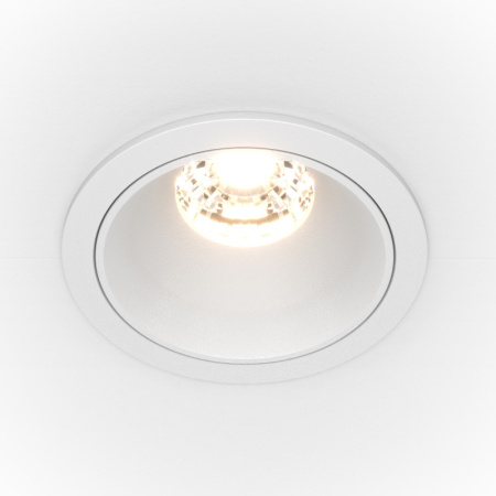 Встраиваемые точечные светильники — Встраиваемый светильник Maytoni Technical DL043-01-10W4K-D-RD-W купить в 