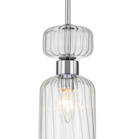 Подвесные светильники — Подвесной светильник Escada 1141/1S Chrome/Clear купить в  Подвесные светильники — Подвесной светильник Escada 1141/1S Chrome/Clear купить в