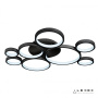 Свет для дома — Потолочная люстра iLedex Ring Star 9004-8L-X BK купить в  Свет для дома — Потолочная люстра iLedex Ring Star 9004-8L-X BK купить в