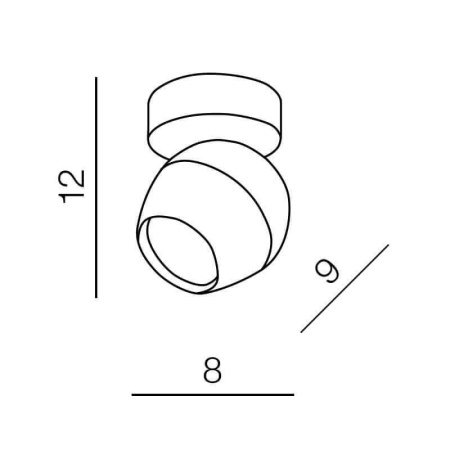 Споты — Спот Azzardo Pera 1 AZ1245 купить в 