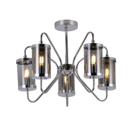 Люстры на штанге — Люстра на штанге Evoluce SLE102302-05 купить в 