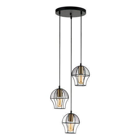 Люстры подвесные — Подвесная люстра Indigo Pallo 10011/3P Black V000187 купить в  Люстры подвесные — Подвесная люстра Indigo Pallo 10011/3P Black V000187 купить в