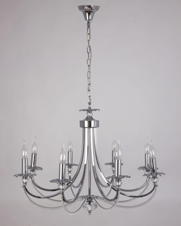 Люстры подвесные — Подвесная люстра Abrasax Josephine 3007/8(chrome) купить в  Люстры подвесные — Подвесная люстра Abrasax Josephine 3007/8(chrome) купить в