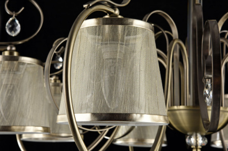 Люстры на штанге — Люстра на штанге Freya FR2020-CL-08-BZ купить в 