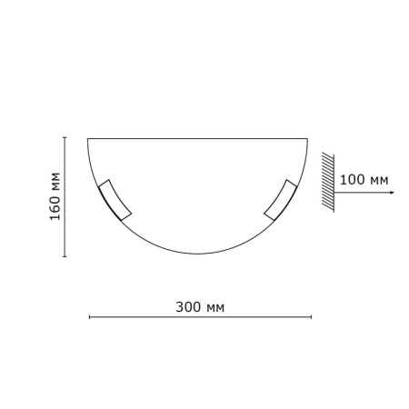 Настенные бра — Бра Sonex 061 купить в 