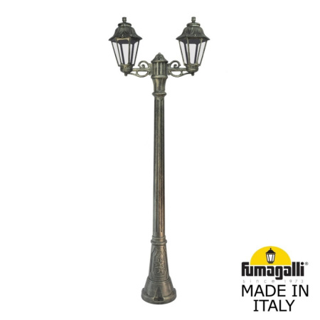 Высокие уличные фонари — Садово-парковый светильник Fumagalli E22.158.S20.BXF1R купить в 