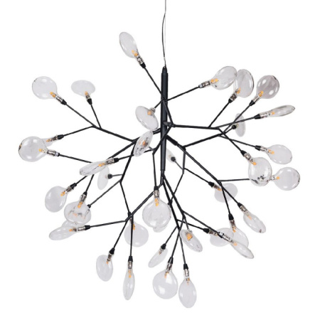 Люстры подвесные — Подвесная люстра Crystal Lux EVITA SP36 BLACK/TRANSPARENT купить в  Люстры подвесные — Подвесная люстра Crystal Lux EVITA SP36 BLACK/TRANSPARENT купить в