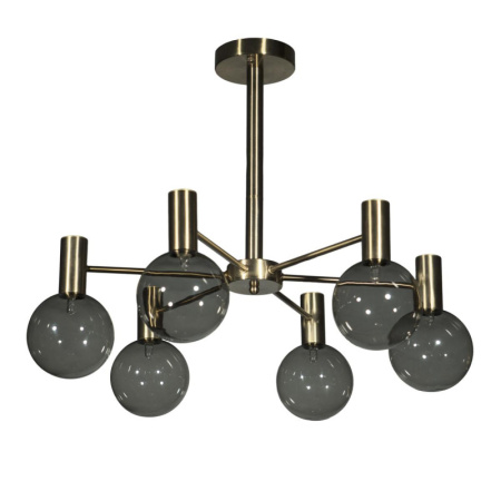 Люстры на штанге — Люстра на штанге LOFT IT 10045/6 Gold купить в  Люстры на штанге — Люстра на штанге LOFT IT 10045/6 Gold купить в