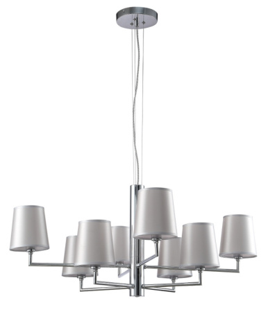 Люстры подвесные — Подвесная люстра Crystal Lux AZUL SP8 CHROME купить в 