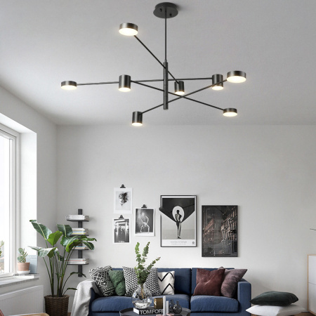 Люстры на штанге — Подвесная светодиодная люстра Imperium Loft Motvikt 189817-26 купить в 