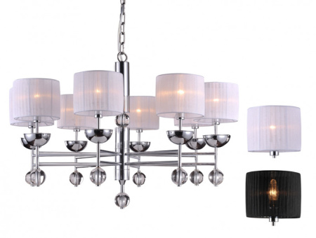 Люстры подвесные — Подвесная люстра Newport 32008/C без абажуров купить в 