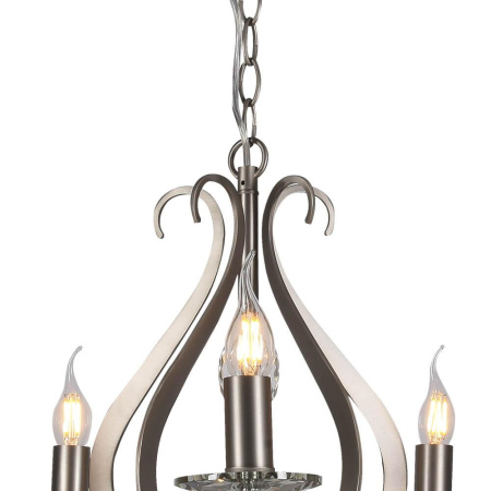 Люстры подвесные — Подвесная люстра Lumien Hall Ауэрель 2031/5H-SNCR-CL купить в 