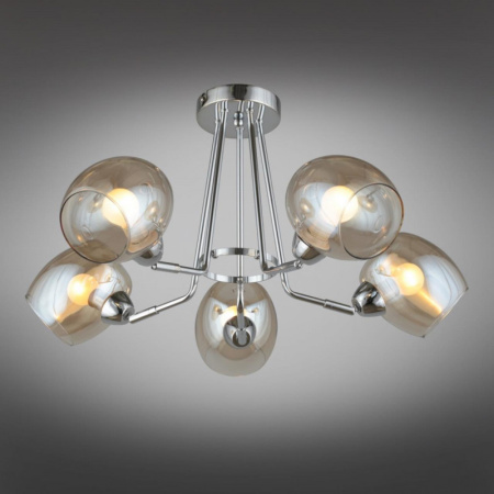 Люстры на штанге — Люстра на штанге Omnilux OML-27307-05 купить в 