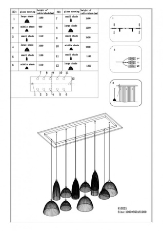Люстры подвесные — Подвесная люстра Lightstar 810221 купить в 