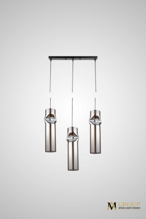 Люстры каскадные — Каскадная люстра AM Group AM357-3 SK купить в 