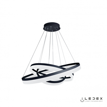 Подвесные светильники — Подвесная люстра iLedex Around D0301-3 (200x400x600) BK купить в  Подвесные светильники — Подвесная люстра iLedex Around D0301-3 (200x400x600) BK купить в