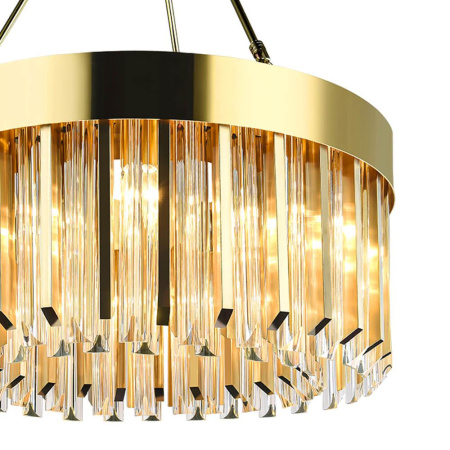 Люстры подвесные — Подвесная люстра Lumien Hall Карре LH3056/9P-GDCG купить в 