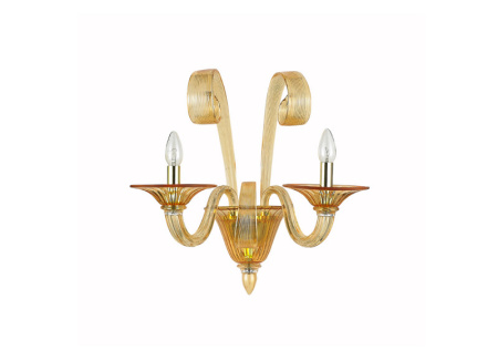 Настенные бра — Бра Donolux W110218/2amber купить в 