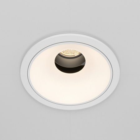 Встраиваемые точечные светильники — Встраиваемый светильник Maytoni Technical DL057-10W4K-W купить в 