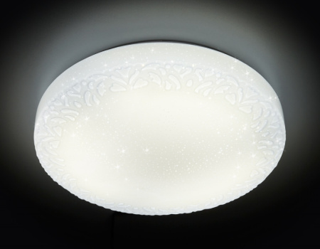 Накладные светильники — Накладной светильник Ambrella Light F22 WH 72W D490 купить в 