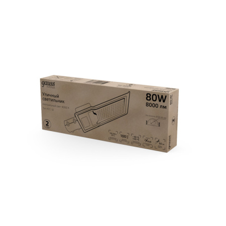 Консольные светильники — Консольный светильник Gauss 629534280 купить в 