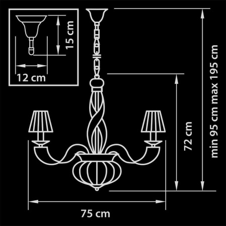 Люстры подвесные — Подвесная люстра Osgona Alveare 702102 купить в 