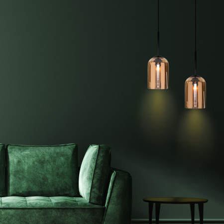 Подвесные светильники — Подвесной светильник Eurosvet 50228/1 янтарный купить в 