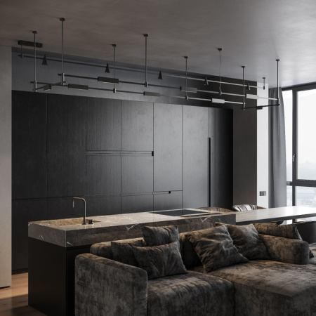 Трековые светильники — Светильник на шине Elektrostandard Трековый светильник 85120/01 купить в 