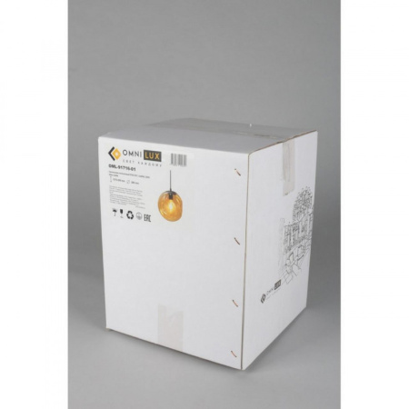 Подвесные светильники — Подвесной светильник Omnilux OML-91716-01 купить в 