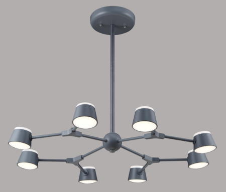 Люстры на штанге — Люстра на штанге Crystal Lux MADRID SP8 GRAY купить в  Люстры на штанге — Люстра на штанге Crystal Lux MADRID SP8 GRAY купить в