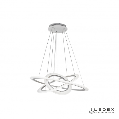 Подвесные светильники — Подвесная люстра iLedex Gravity 6885/4+6+8 WH купить в 