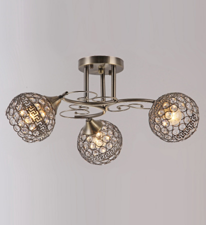 Потолочные люстры — 2482/3 бронза купить в 