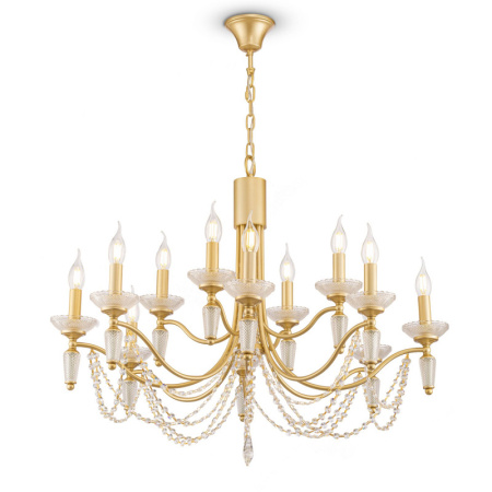 Люстры подвесные — Подвесная люстра Freya FR2009PL-12G купить в 