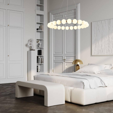 Подвесные светильники — Подвесной светодиодный светильник Milosh Tendence 0851CL-81GD купить в  Подвесные светильники — Подвесной светодиодный светильник Milosh Tendence 0851CL-81GD купить в