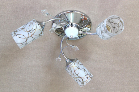 Потолочные люстры — 01350/3 (1066) хром купить в 