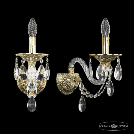 Настенные бра — Бра Bohemia Ivele Crystal 16106B/1/165/XL G купить в 