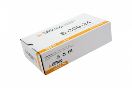 Блоки питания для светодиодных лент — Блок питания для светодиодной ленты SWG S-300-24 купить в 