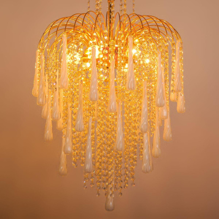 Люстры подвесные — Подвесная люстра Abrasax Greta L.7101-6WHITE купить в 