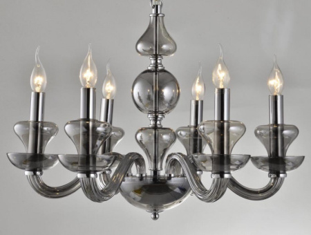 Люстры подвесные — Подвесная люстра Newport 1906/S fume купить в 