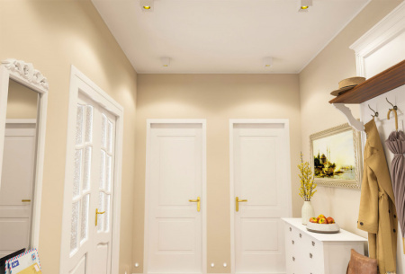 Накладные точечные светильники — Накладной светильник Denkirs DK3080-WH+YE купить в 