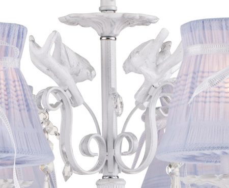 Люстры подвесные — Подвесная люстра Lumien Hall Жизель 1011/8P-WS купить в 
