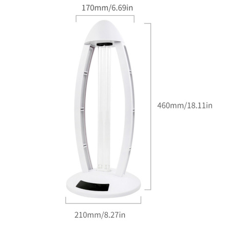 Настольные лампы — Настольная лампа SWG UV-1OZ-2G11-36W купить в 