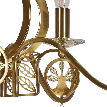 Люстры подвесные — Подвесная люстра Lumien Hall Ауэрель 2031/5H-BRGD-CGN купить в 