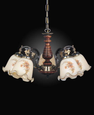 Люстры подвесные — Подвесная люстра Reccagni Angelo L 965/5 Dec купить в  Люстры подвесные — Подвесная люстра Reccagni Angelo L 965/5 Dec купить в