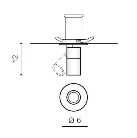 Cветильники потолочные встраиваемые — Встраиваемый светильник Azzardo Lina AZ2708 купить в  Cветильники потолочные встраиваемые — Встраиваемый светильник Azzardo Lina AZ2708 купить в