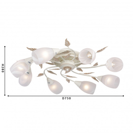 Люстры накладные — Накладная люстра F-Promo 2444-8U купить в 
